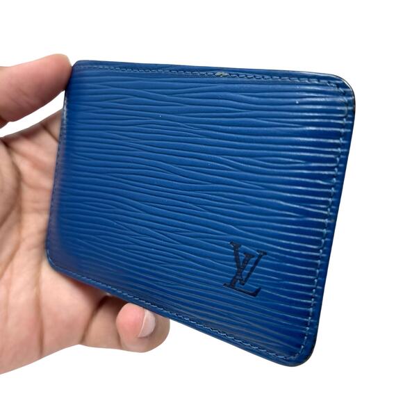 Louis Vuitton Blue Cardholder Wallet - Picture 2 of 10